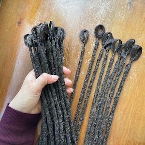 SE Dark Brown Synthetic Dreadlocks Extensions Handmade Unique Boho Dreads Reusable  Faux Locs