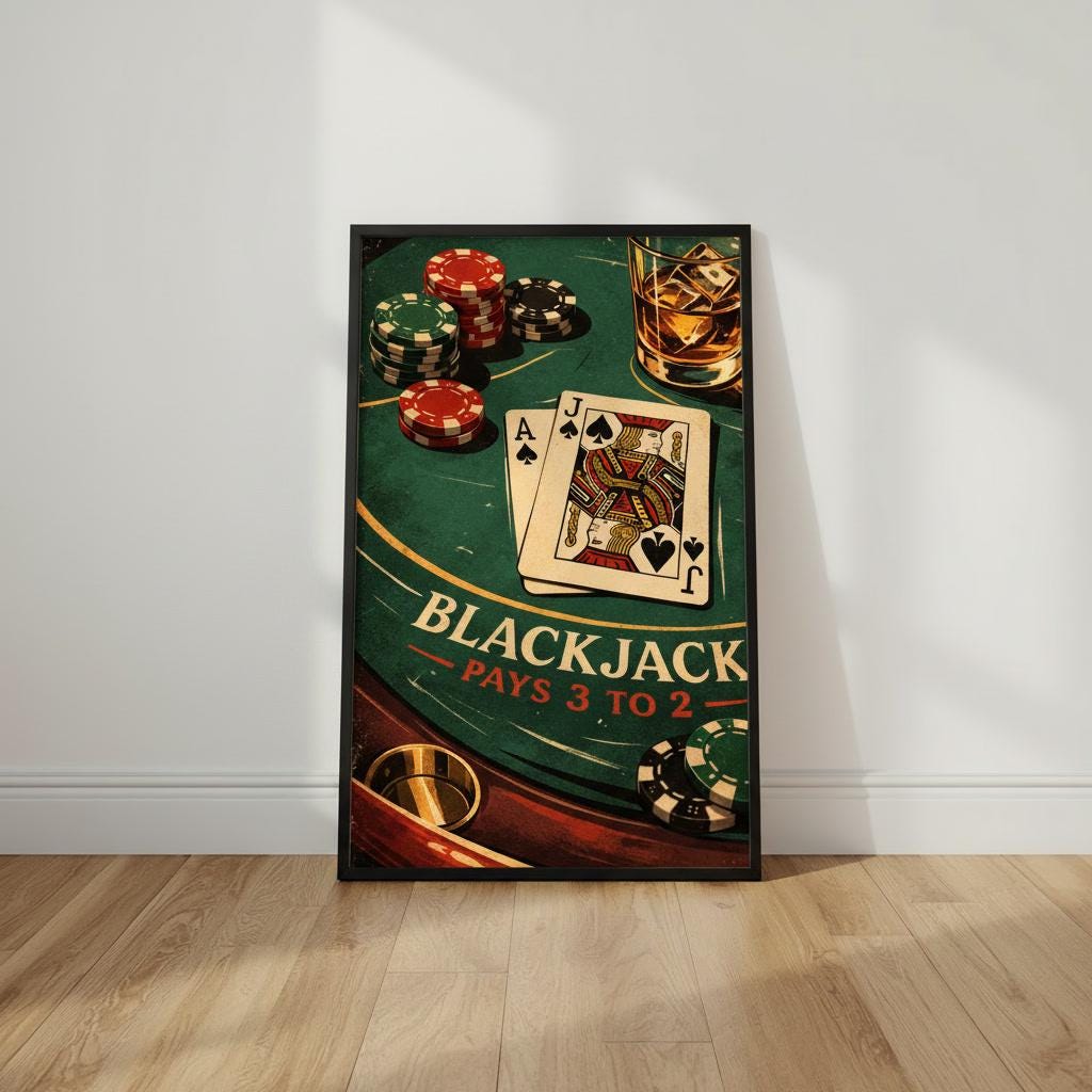 Vintage Blackjack - Etsy
