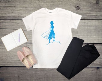 Princess Silhouette Shirt, Family Disney Trip Shirts, Customized Princess Birthday Shirt