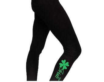 Shamrock Leggings: St Patrick's Day Irish Pants
