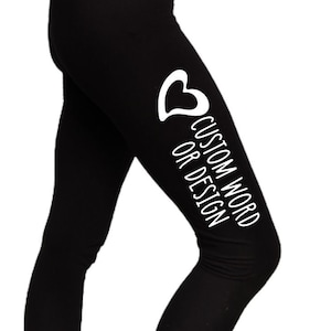 Personalized Group Leggings, Custom Design Leggings, Bridal Party Leggings, Wedding Leggings, Sports Team Leggings, Christmas Leggings