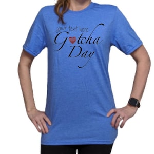 Custom Gotcha Day Shirt: Personalized Family Adoption Tee