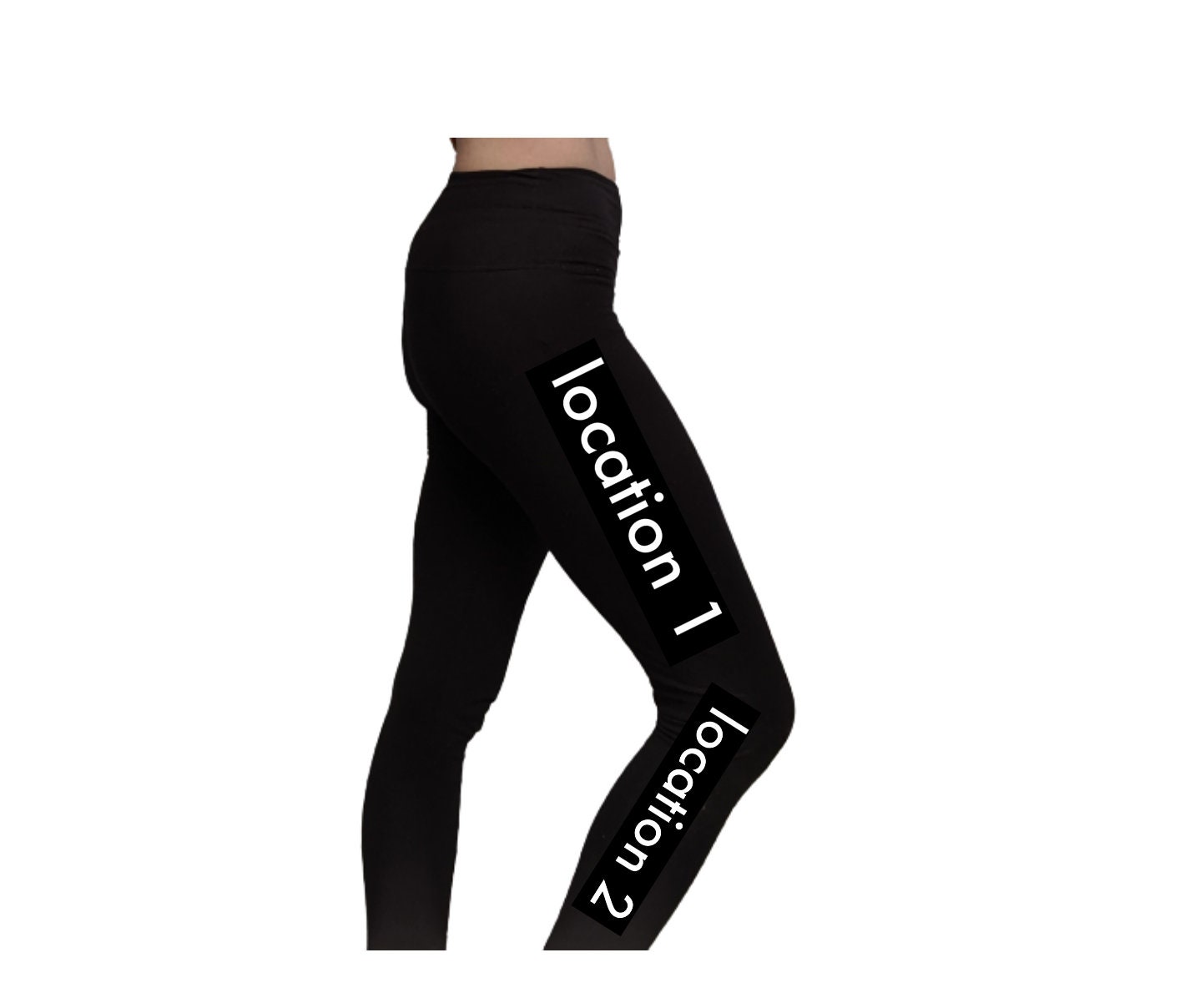 Personalized Name Leggings, Custom Text Leggings, Personalized Leggings  With Name, Personalized Leggings for Group or Team 
