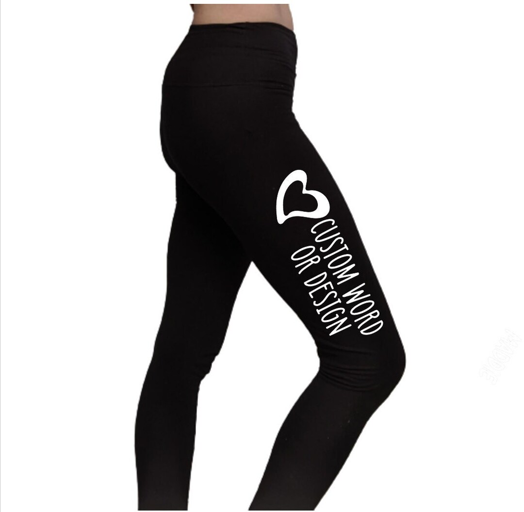 Personalized Group Leggings, Custom Design Leggings, Bridal Party