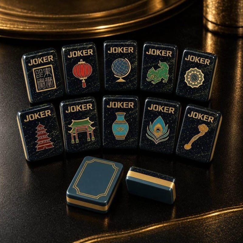Mahjong Set Three Layer - Etsy
