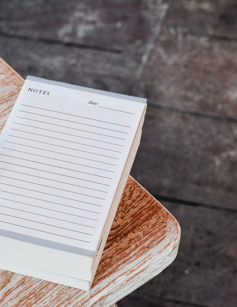 Printable Notes Pages - Etsy