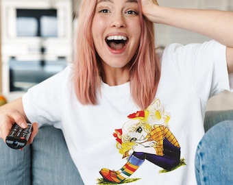 Candy Candy Vintage Anime T-Shirt: 70er Jahre Cartoon T-Shirt