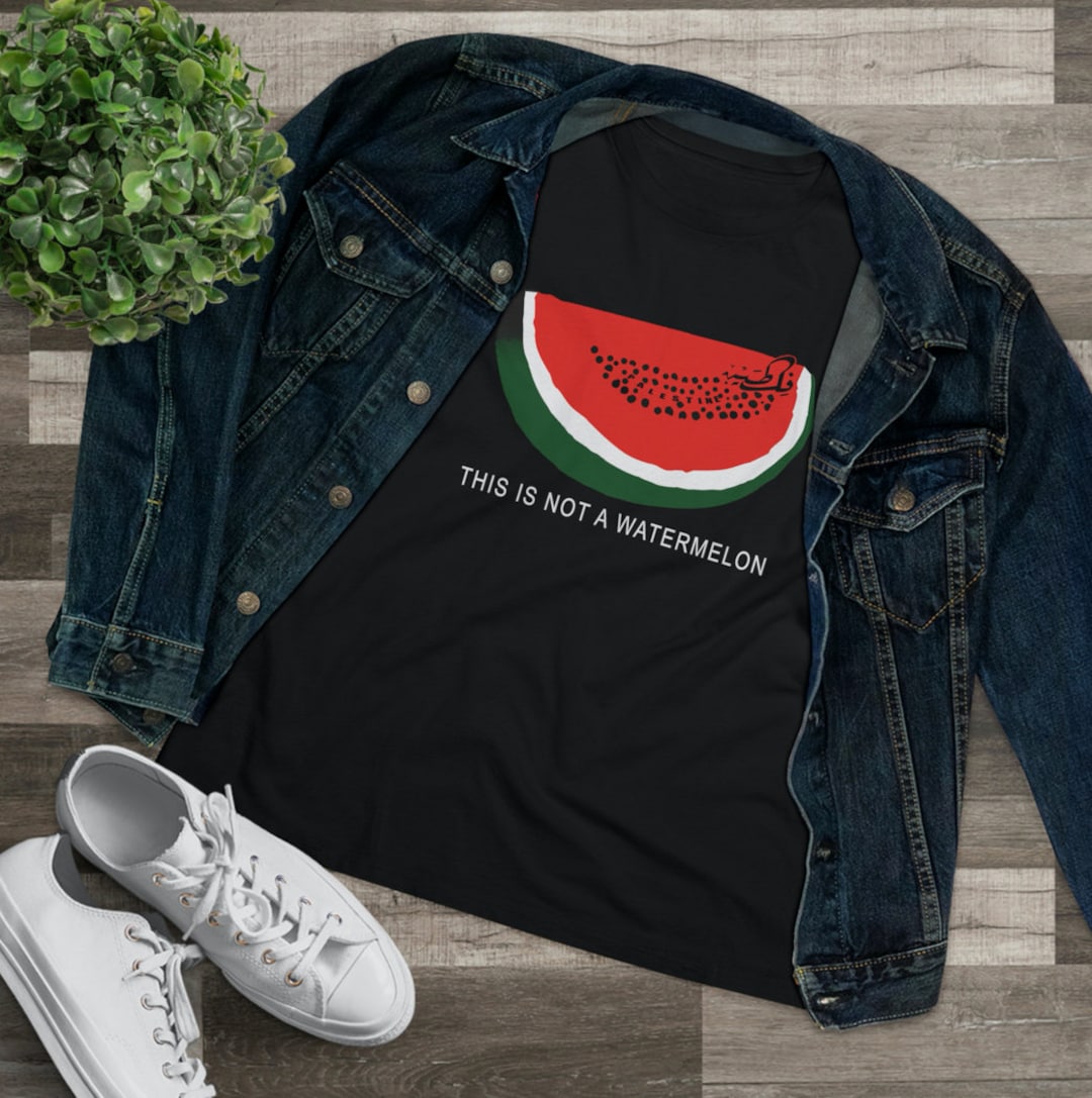 Palestine Watermelon Tshirt,watermelon Shirt,this is Not a Watermelon