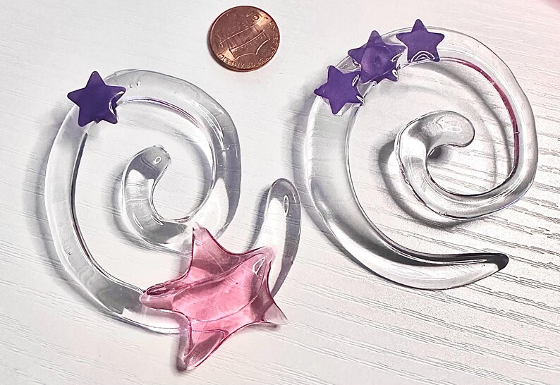 Handmade Resin Earrings with Real Dried Flowers, Botanical Statement Jewelry afbeelding 14