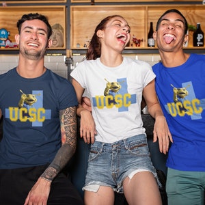 Custom University Mascot T-Shirt: UCSC College Apparel
