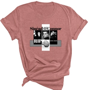 Sinéad O&#39;Connor RIP T-Shirt: Vintage 80s 90s Music Fan Gift