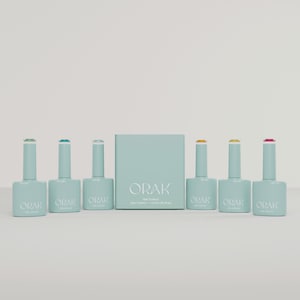 Orak Summer Colours UV/LED Gel Polish Collection - 6x10ml