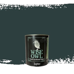 Jupiter - Teal Chalk Synthesis Furniture Paint, Mineral Paint - Wise Owl Paint