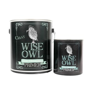 Gray - Stain Eliminating Primer - Wise Owl Paint