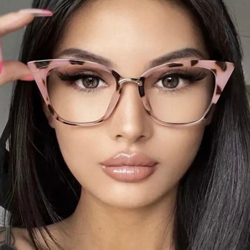 Cat Eye Prescription Frames Glasses women Men Retro Optics Etsy
