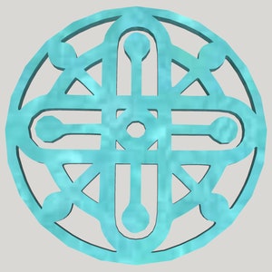 Pack 4 - 5 Mandalas - Archivos STL para impresión 3D