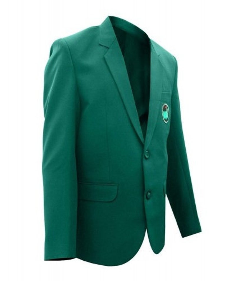Mens Masters Green Jacket Golf Tournament Green Blazer Coat Jacket