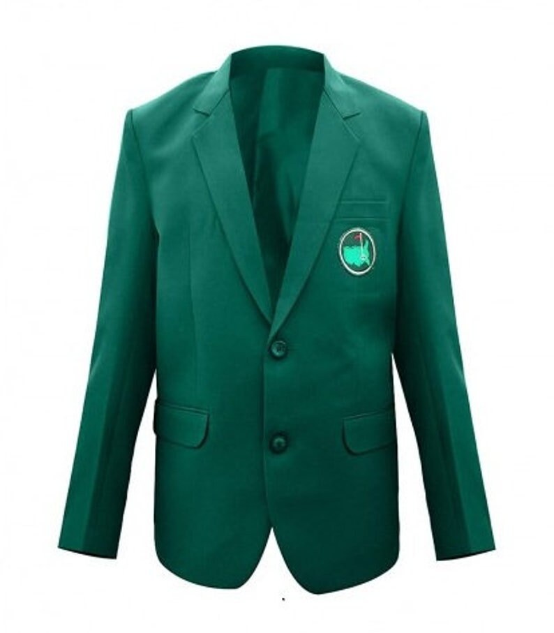 Mens Masters Green Jacket Golf Tournament Green Blazer Coat Jacket