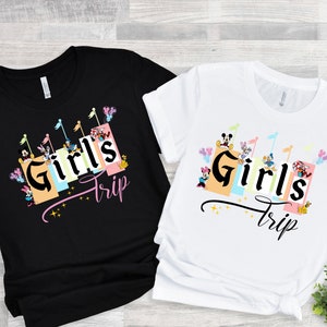 Girls Trip Sublimation Png, Girls Trip Clipart, Mickeyy and Friends Png, Vacation Shirt Design, Cricut, Instant Download, Vinyl Cut File