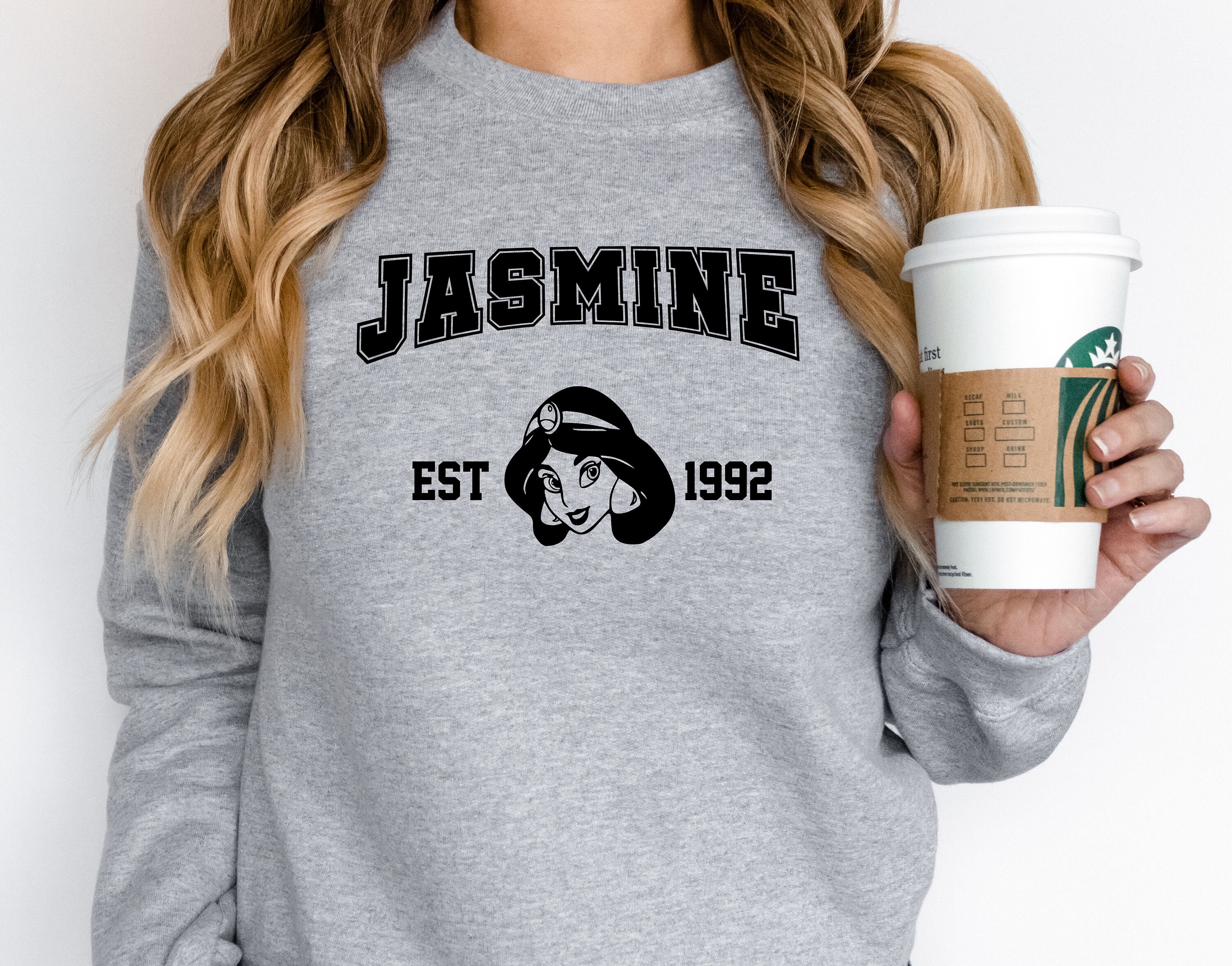 Jasmine♪❤️ Princess Jasminee Est 1992 Svg, Jasmine Face Cricut Svg