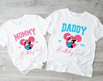 Camiseta de cumpleaños de Ratón Mágico, Mamá Papá PNG (Descarga digital)