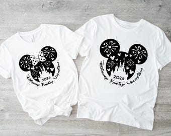 2026 Family Trip Svg, Family Vacation Svg, Minniee Mickey Castle Shirts, Vinyl Cut File, Cricut, Cut File, Silhouette