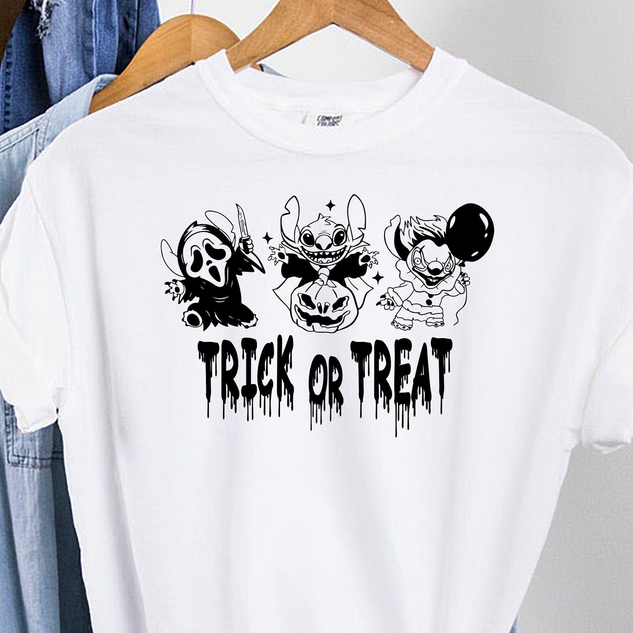 Halloween Stitch Svg Png, Cricut, Trick or Treat SVG, Halloween Kid ...