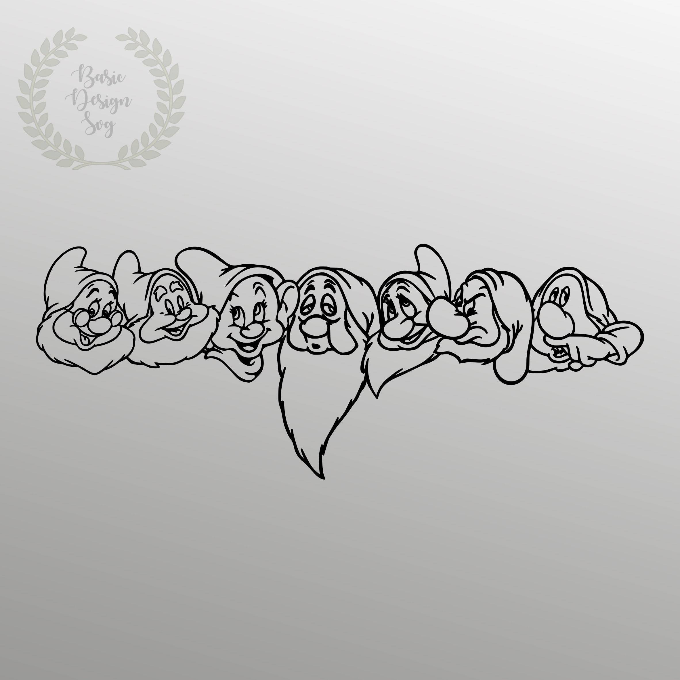 Seven Dwarfs Friends Svg Png, Cricut, Seven Dwarfss Face Head Svg Seven Dwarfs Friends Svg Png, Cricut, Seven Dwarfss Face Head Svg