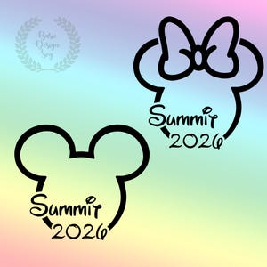 Summit 2026 Family Trip Svg, Png, Family Vacation Svg, Minniee Mickeyy Family Shirts, Vinyl Cut File, Cricut, Cut File, Silhouette