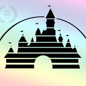 Classic Castle Svg, Png, Cricut Castle, Vinyl Cut File, Vacation Trip Design Svg