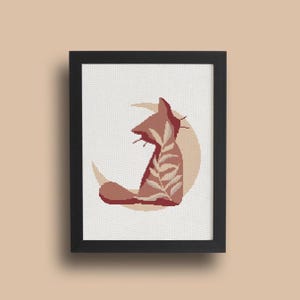 Abstract kat op maan-kruissteekpatroon (pdf)