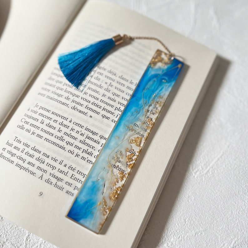 Personalized resin name bookmark image 2
