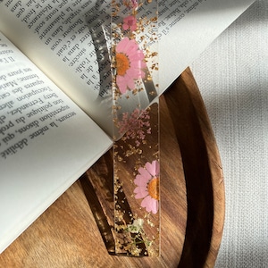 Porte-page Personnalisé En Résine - Pince-pouce Pour Livre, Cadeau Idéal Pour Lecteurs à Noël Ou Anniversaire