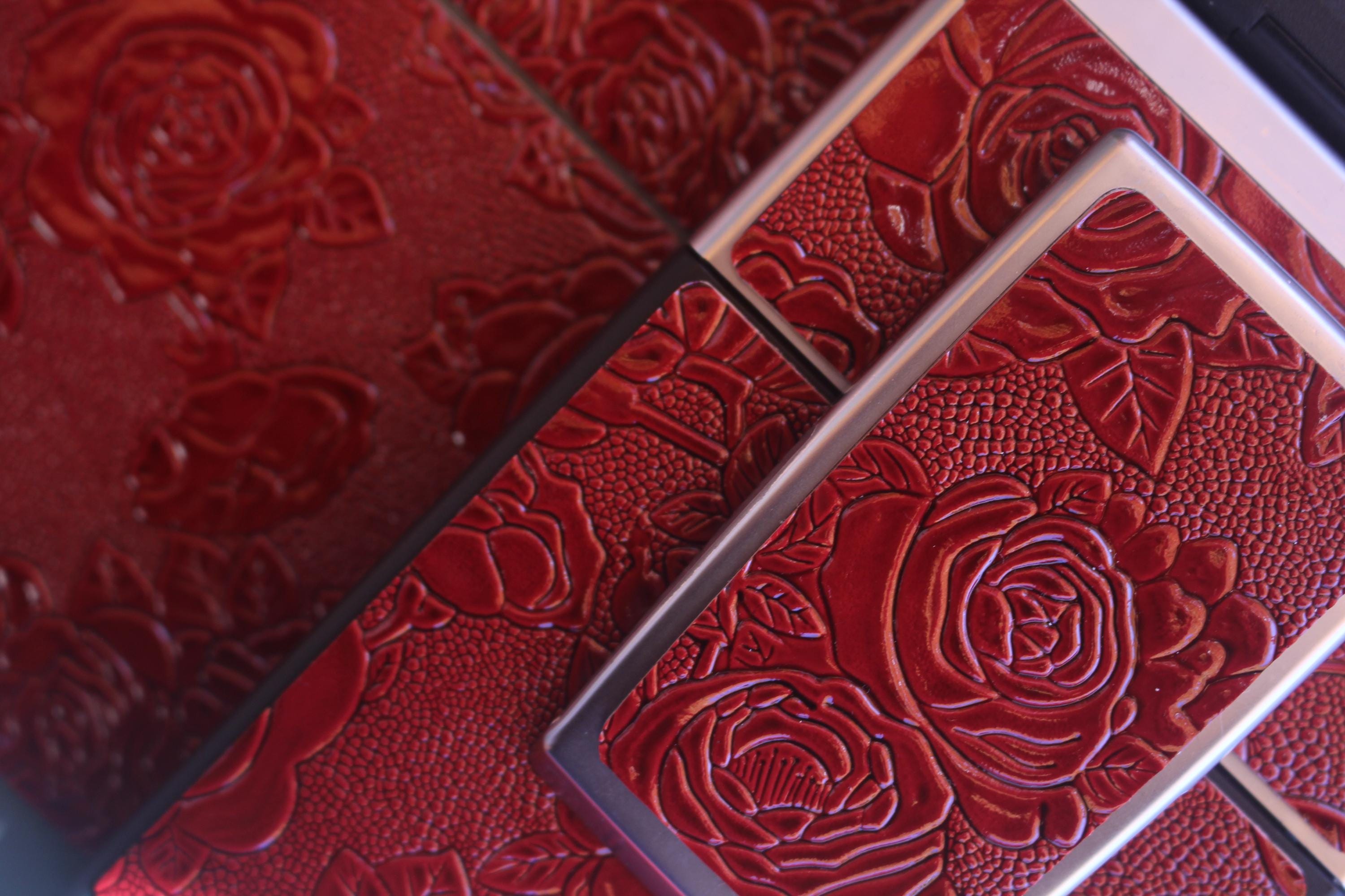 Skin SX70 Electric Red Rose Flowers Polaroid SLR680 SLR690