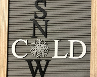 Snow/Cold w/snowflake