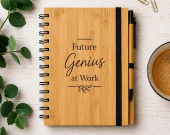 A5 Notepad & Pen Birthday Gift Set - Future Genius at Work