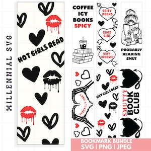 smut bookmark, Bookmark svg, bookmark png, printable bookmarks , bookmark svg bundle, book svg, smutty svg, Bookmark SVG Bundle, book svg