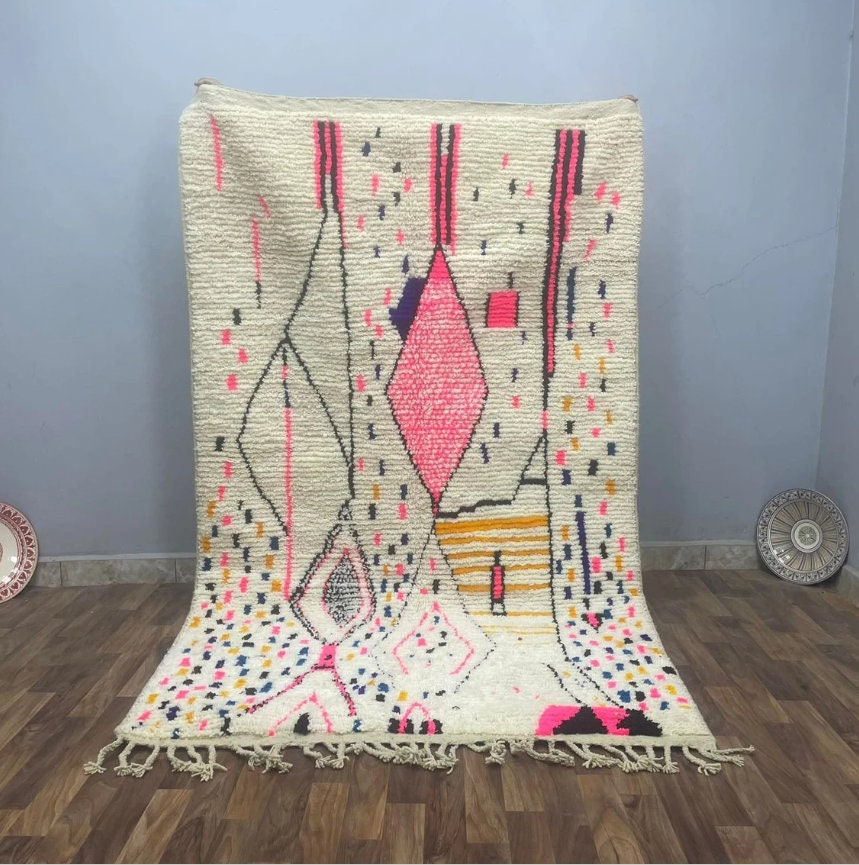 今季イチオリーズ * vintage cloth mat ❀ 白いお花 刺しゅうの 青い
