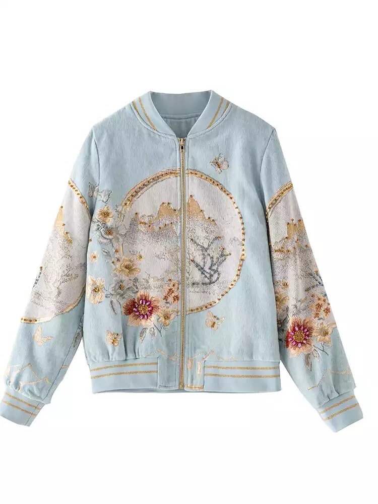 Jacquard Jacket - Etsy Jacquard Jacket - Etsy
