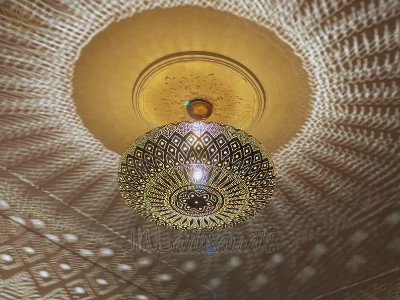 Chandeliers Pendant Light Fixtures Ceiling Lights Pendant Lights Home And Living Brass Lamps Chandeliers Lights Moroccan Lamp zdjęcie 10