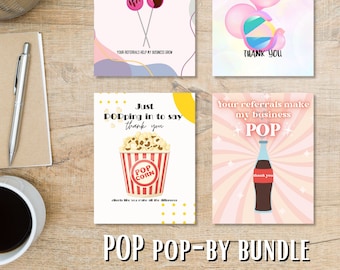 Real Estate Pop By Cards: Thank You Bundle (Digital Download)