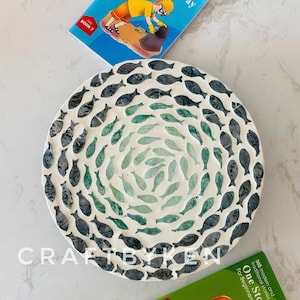 Lazy Susan for Countertop, Barrel Lazy Susan, New Home Presents, Mother of Pearl Serving Board, Wedding Gift, Christmas Gift, Lazy Susan