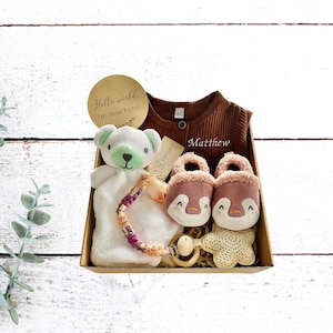 New Baby Boy Gift, New Baby Gift Set, Newborn gift box, New Baby Gift box, Baby Shower Gift, Baby Gift, Personalized