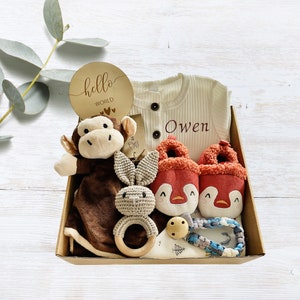 New Baby Boy Gift, New Baby Gift Set, Newborn gift box, New Baby Gift box, Baby Shower Gift, Baby Gift, Personalized