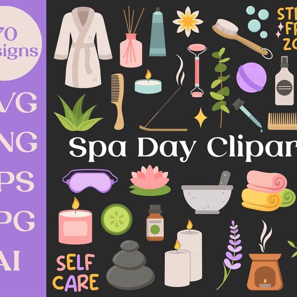 Spa Svg - Etsy