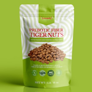 Organic Tiger nuts- 1Lb/ 16oz