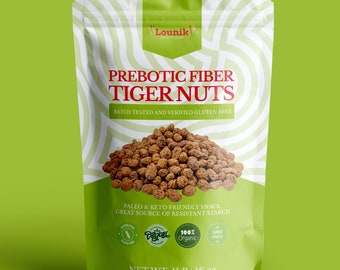 Organic Tiger nuts- 1Lb/ 16oz