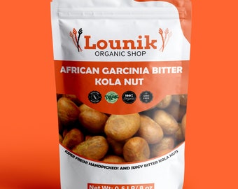 Afrikanische Garcinia Bitter Kolanüsse, Super Fresh, Bio & GMO-frei - 8 oz