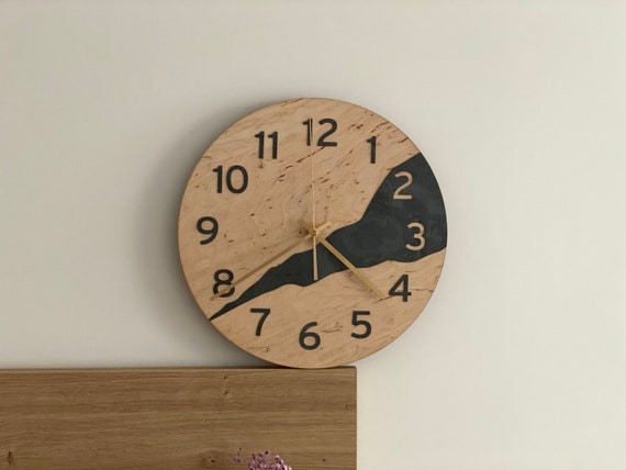 10" Egyptian Goddesses Wall Clock - Silent Non-Ticking Battery Operated | 2D Resin Craft Decor For Living Room, Bedroom, Office