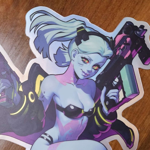 EdgeRunners Rebecca Holo Vinyl Sticker